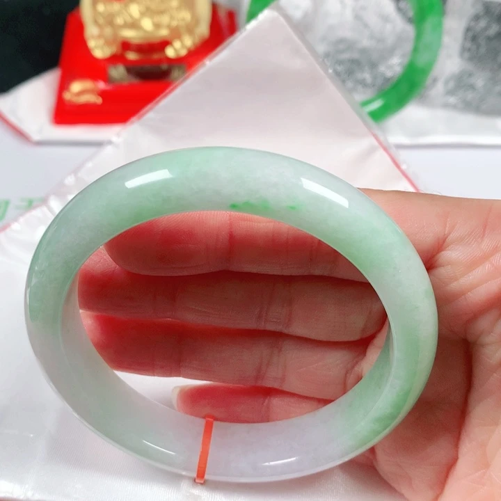 未镶嵌手镯翡翠   编号0272 正圈61