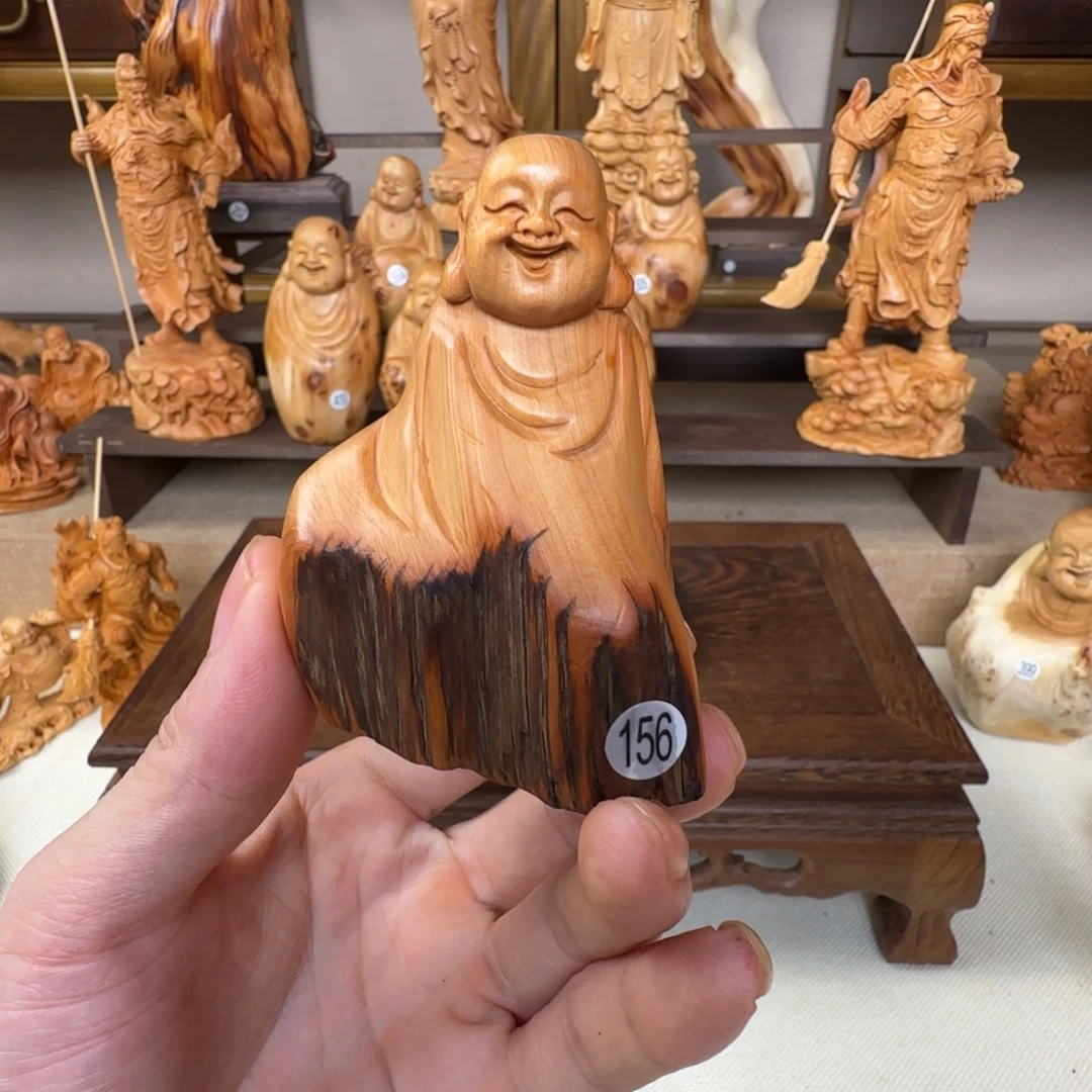 崖柏小木匠艺雕一物一拍