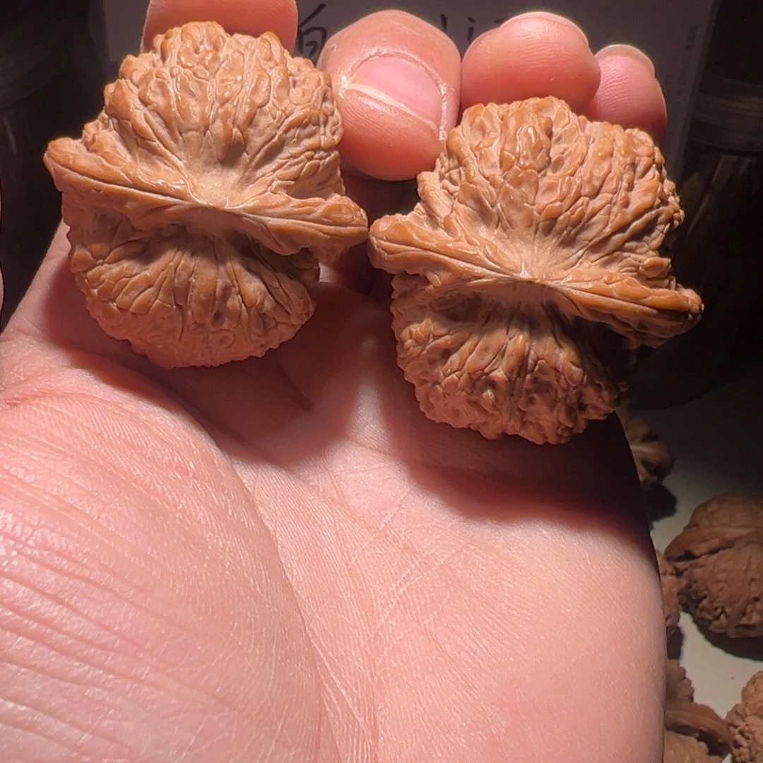 把件文玩核桃40尺全品血麒麟