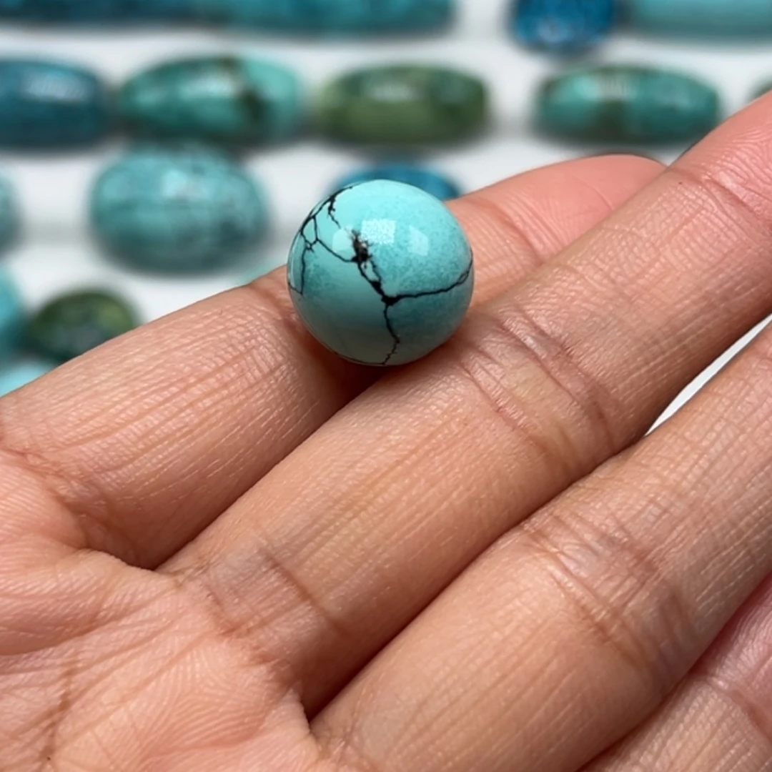 绿松石珠宝奇石未镶嵌哈**嘻