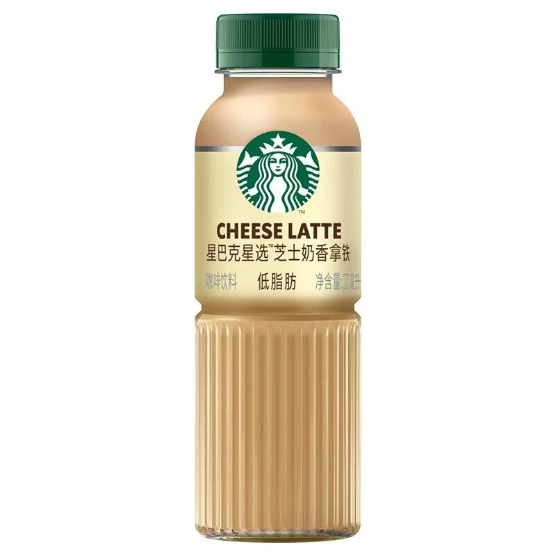 星巴克星选芝士奶香拿铁咖啡饮料270ml/瓶