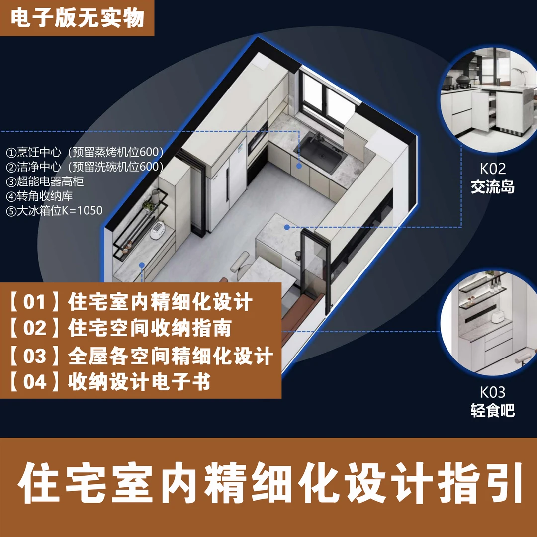 【051】室内设计住宅收纳精细化设计指引