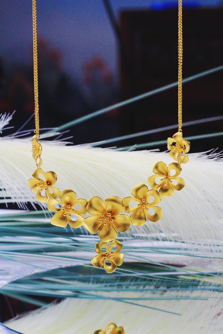 坠链均足银 繁华项链 厚包工艺气质小众繁华轻奢项链时尚经典百搭