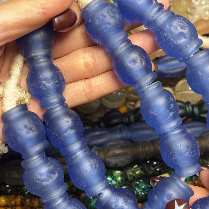 琉璃颈饰393琉璃一条