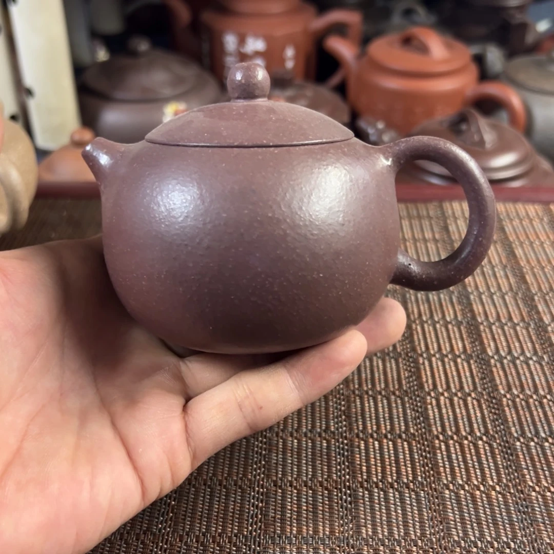 茶壶紫砂宜兴原矿紫砂壶200毫升容量