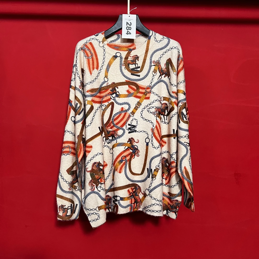 284 百马图 时尚针织套头衫