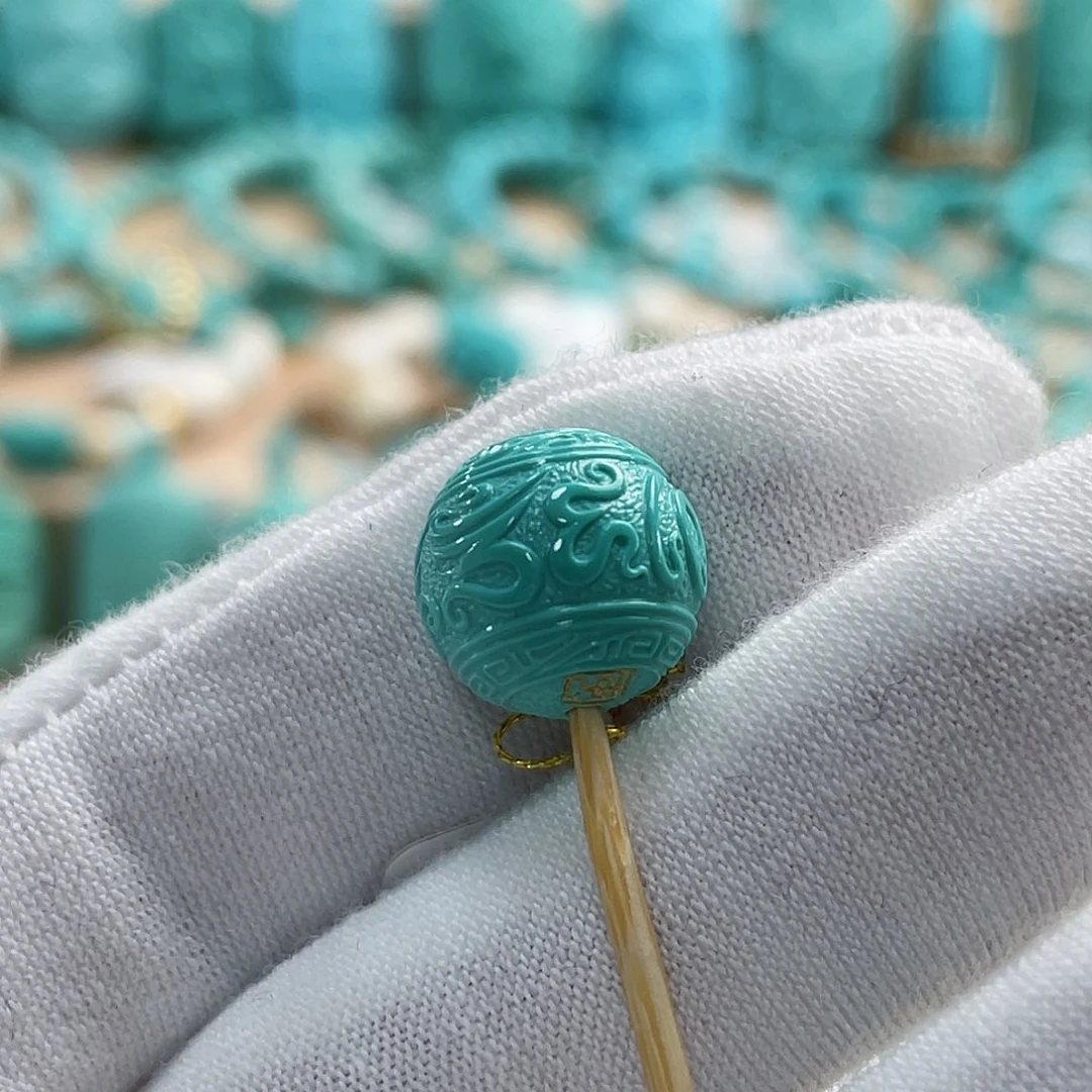 绿松石珠宝奇石未镶嵌