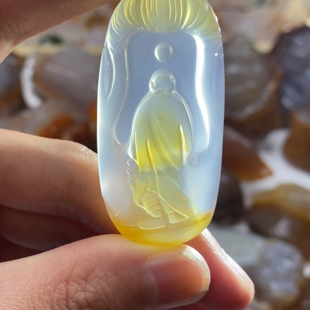 玛瑙/玉髓未镶嵌颈饰