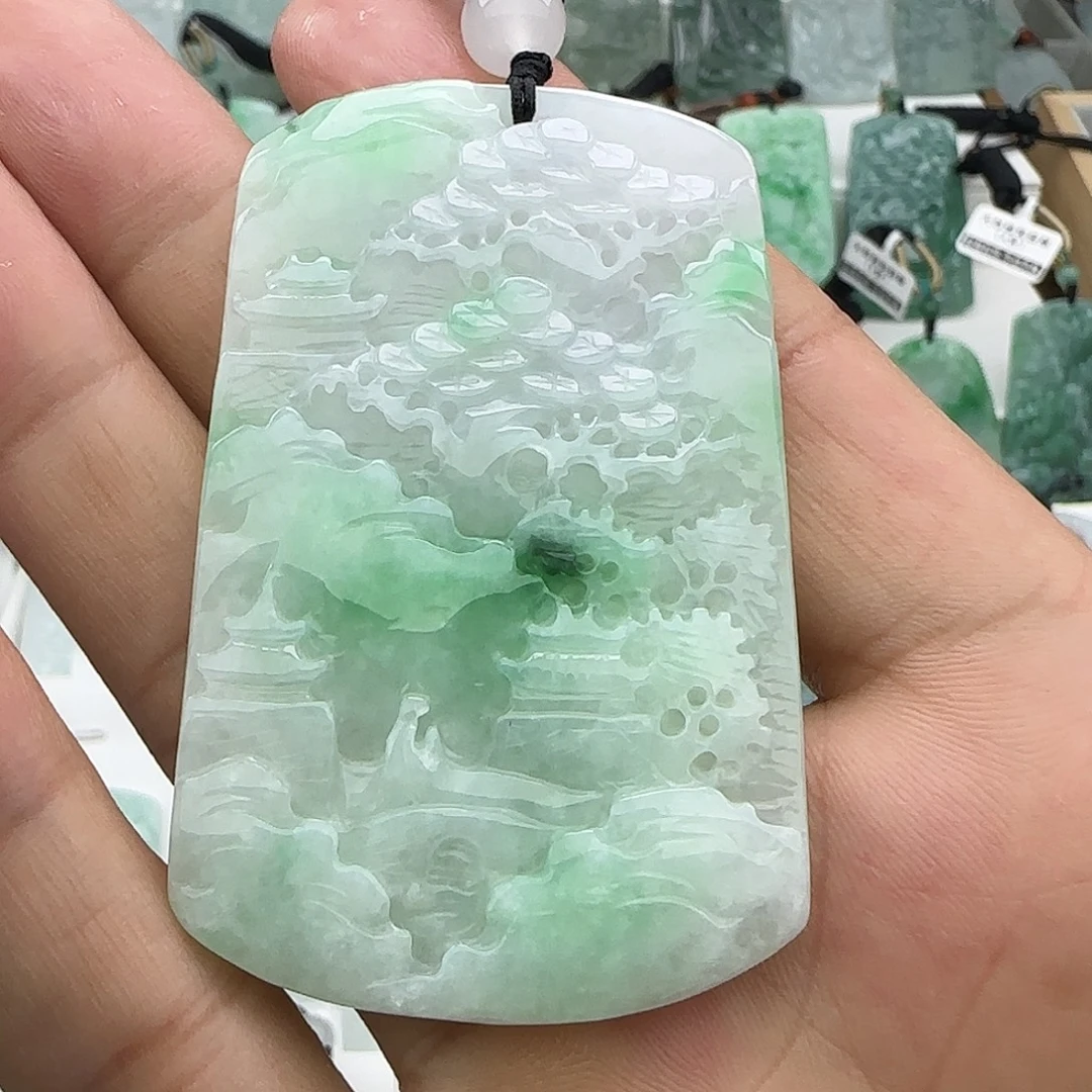 颈饰未镶嵌翡翠翡翠