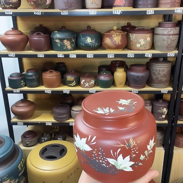 紫砂茶叶罐紫砂茶叶罐