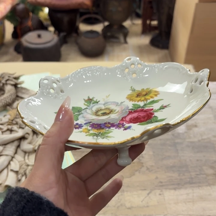 陶瓷古美术置物摆件