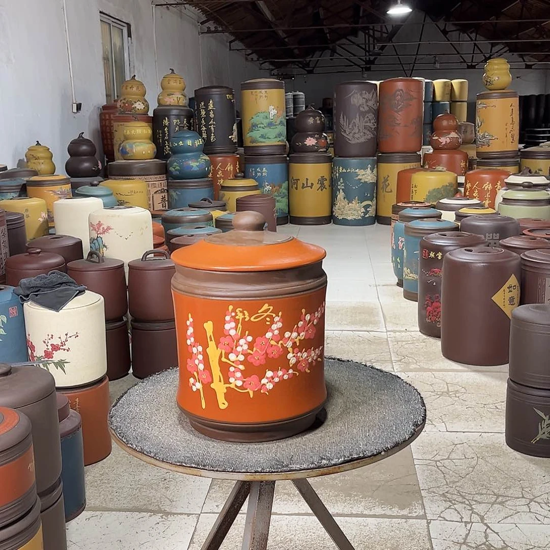 紫砂茶叶罐茶叶罐