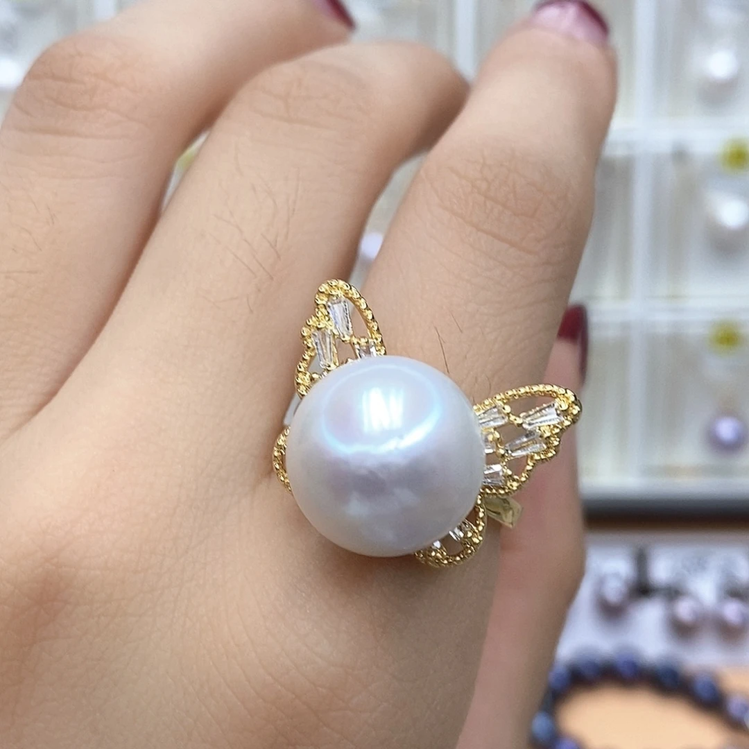 颈饰合金淡水珍珠