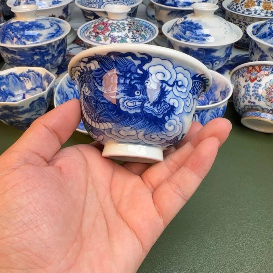 纯手工纯手绘茶具58