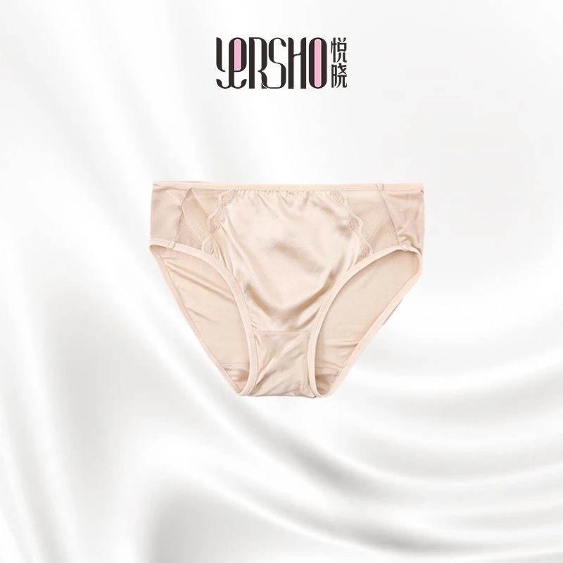 【93%桑蚕丝】女士内裤打底舒适透气亲肤夏季新蕾丝性感甜美2491