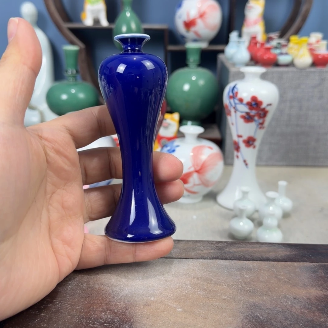 陶瓷手工小花器摆件