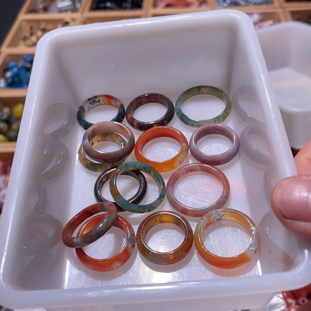 玛瑙/玉髓珠宝半成品未镶嵌