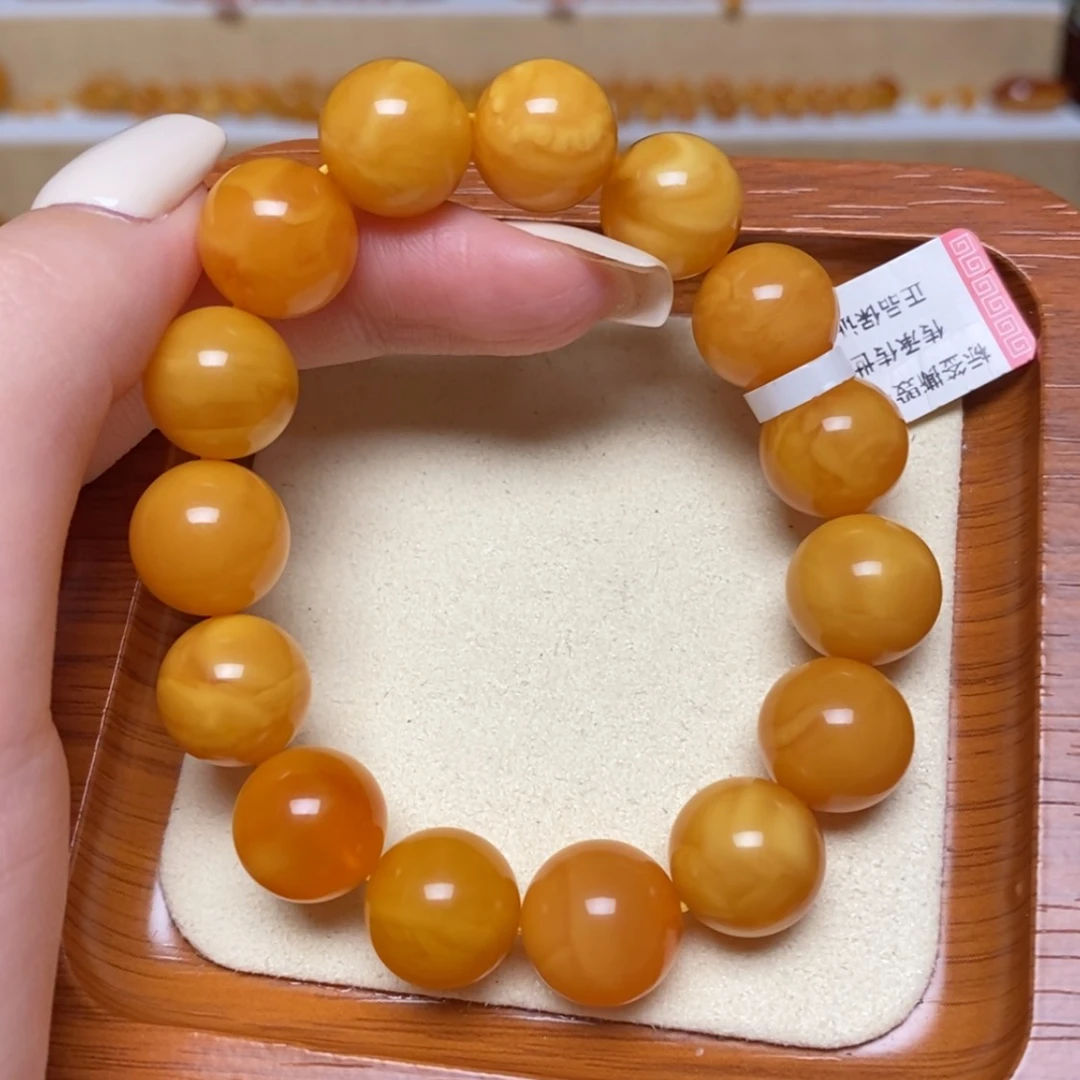 【闪购商品】未镶嵌蜜蜡手链手串