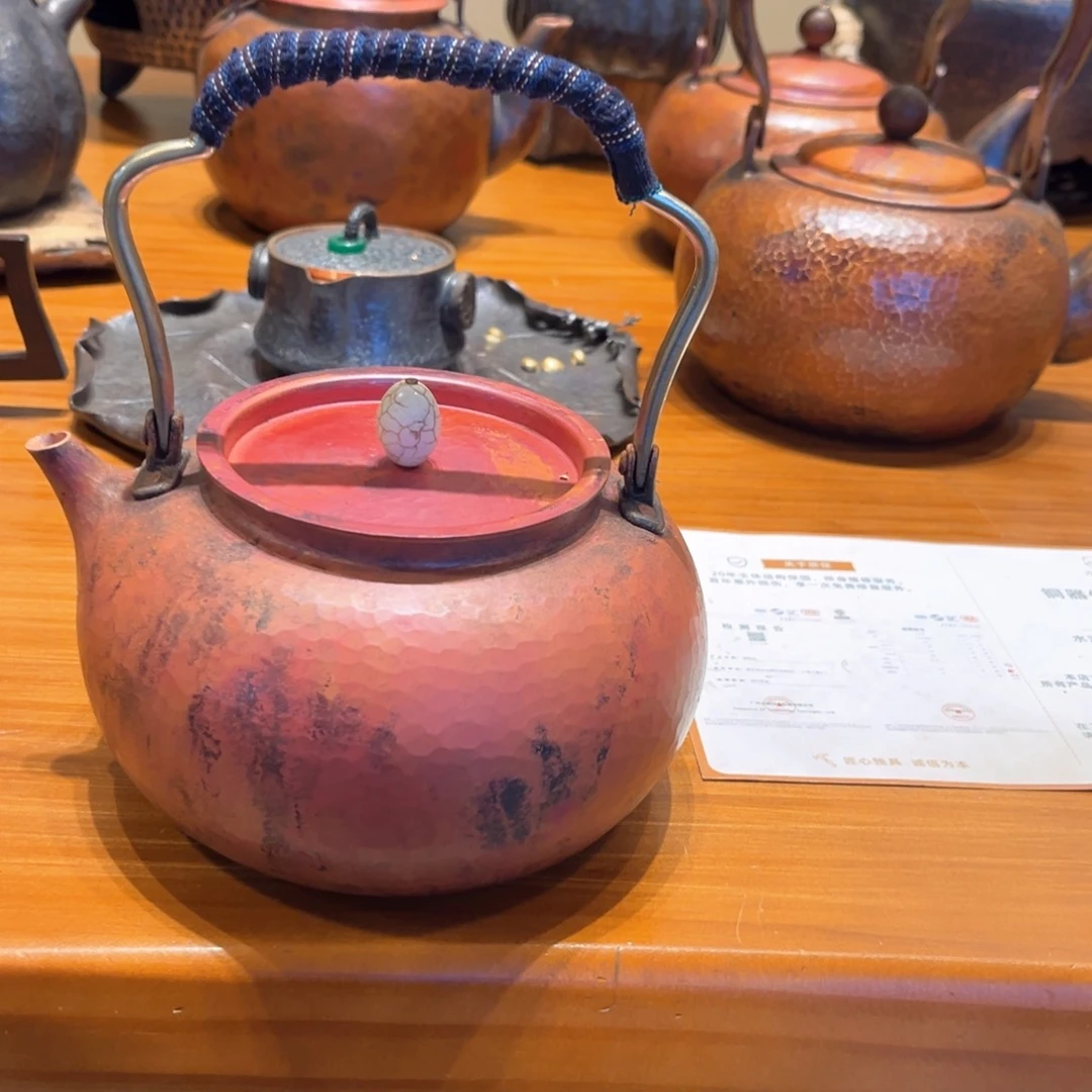 漠然大壶手工锻打工艺