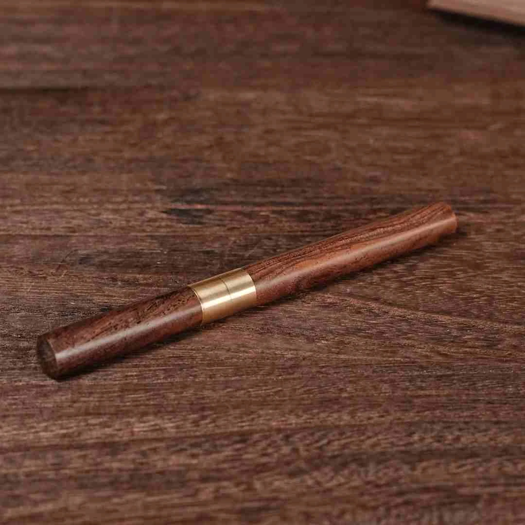 【小乔赏瓷】景德镇黑檀扁茶针th28.