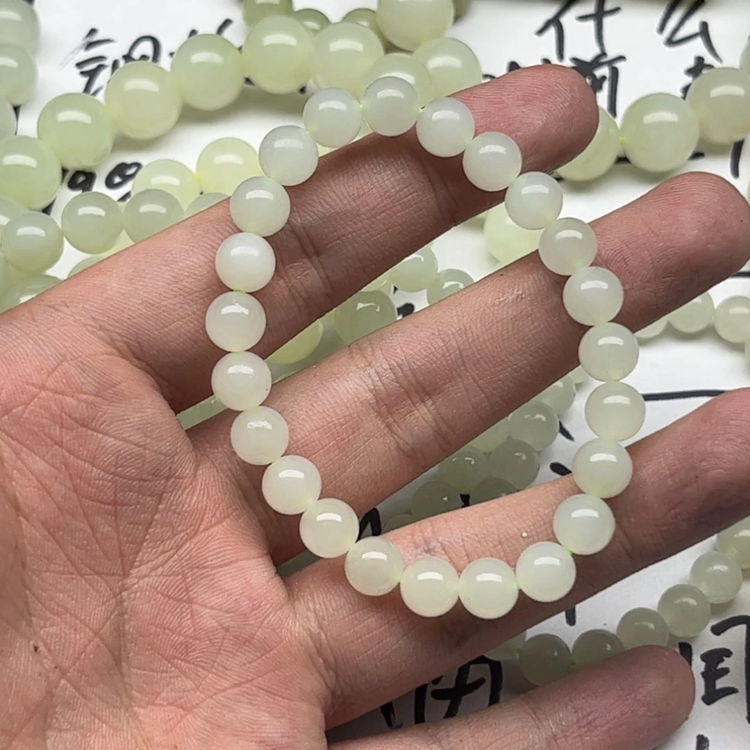 手链未镶嵌和田玉且末卡8钢板料