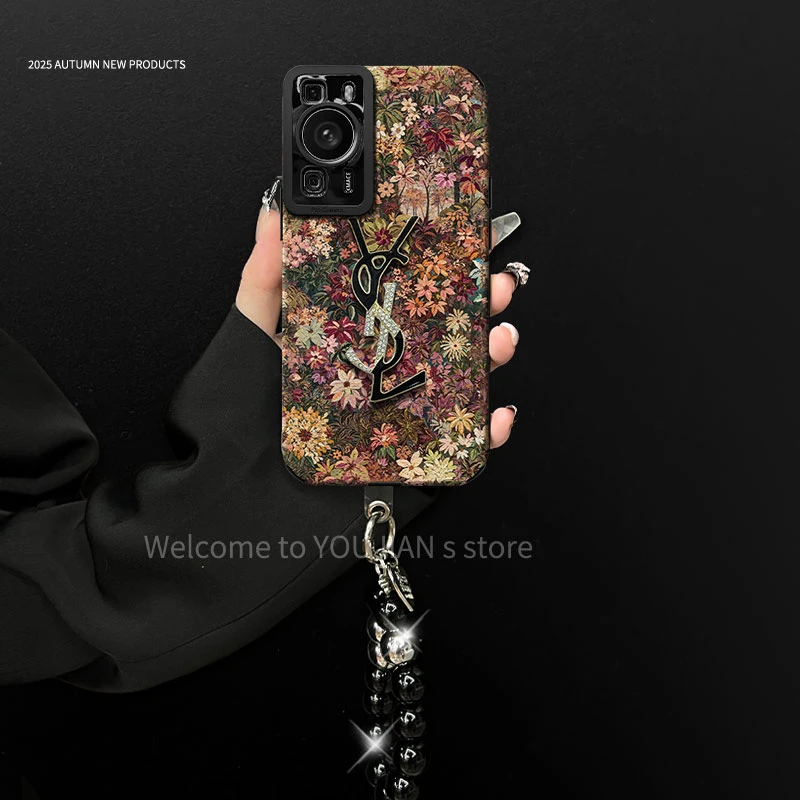 汇客凡品【华为P60/P60Pro】花海秘境创意潮牌网红防摔手机壳