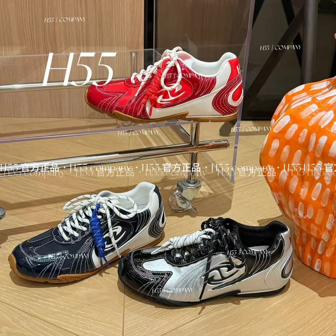 H55-星轨流线丨复古棒球元素赛车鞋3.5cm12-2820【M】