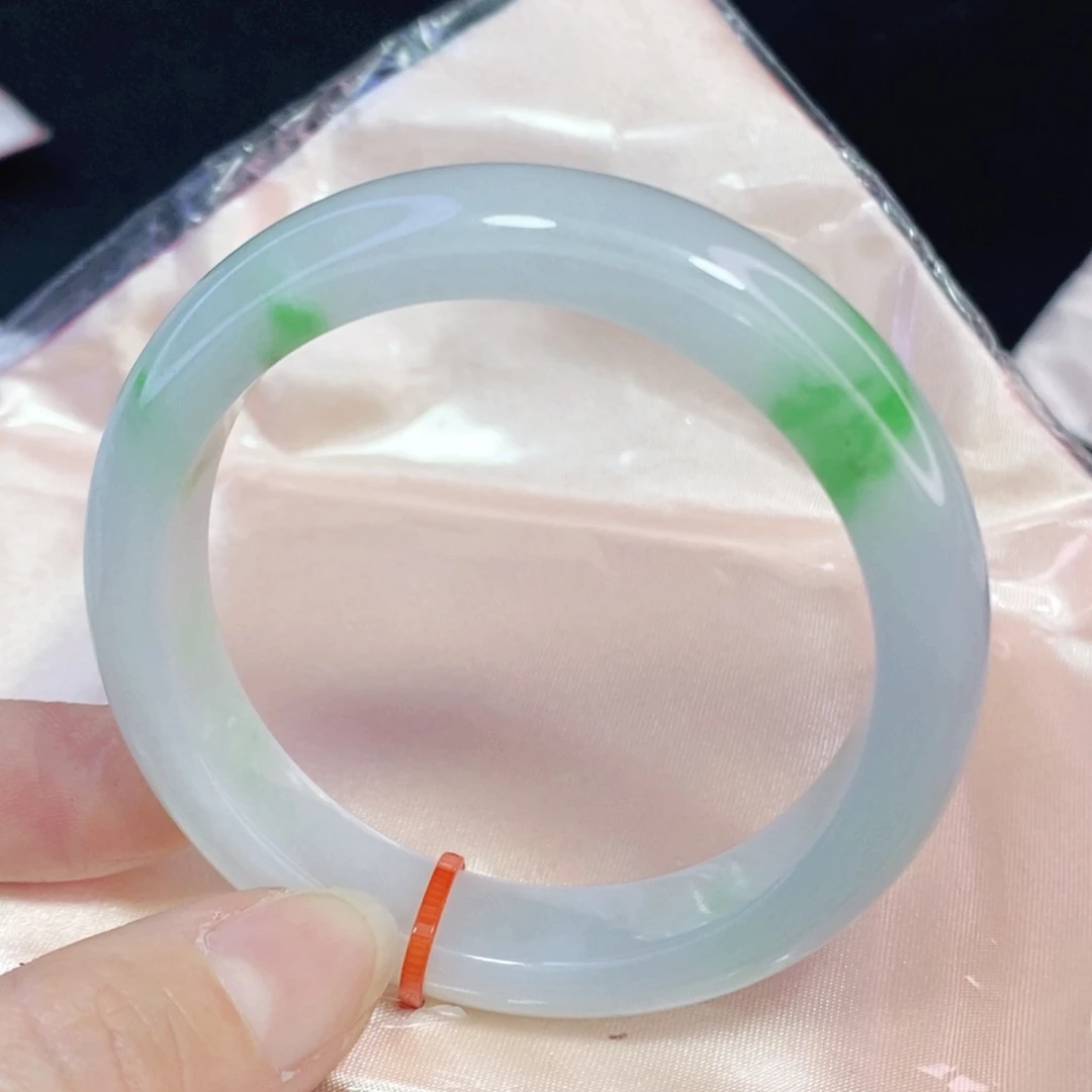 未镶嵌手镯翡翠y*53.3正圈