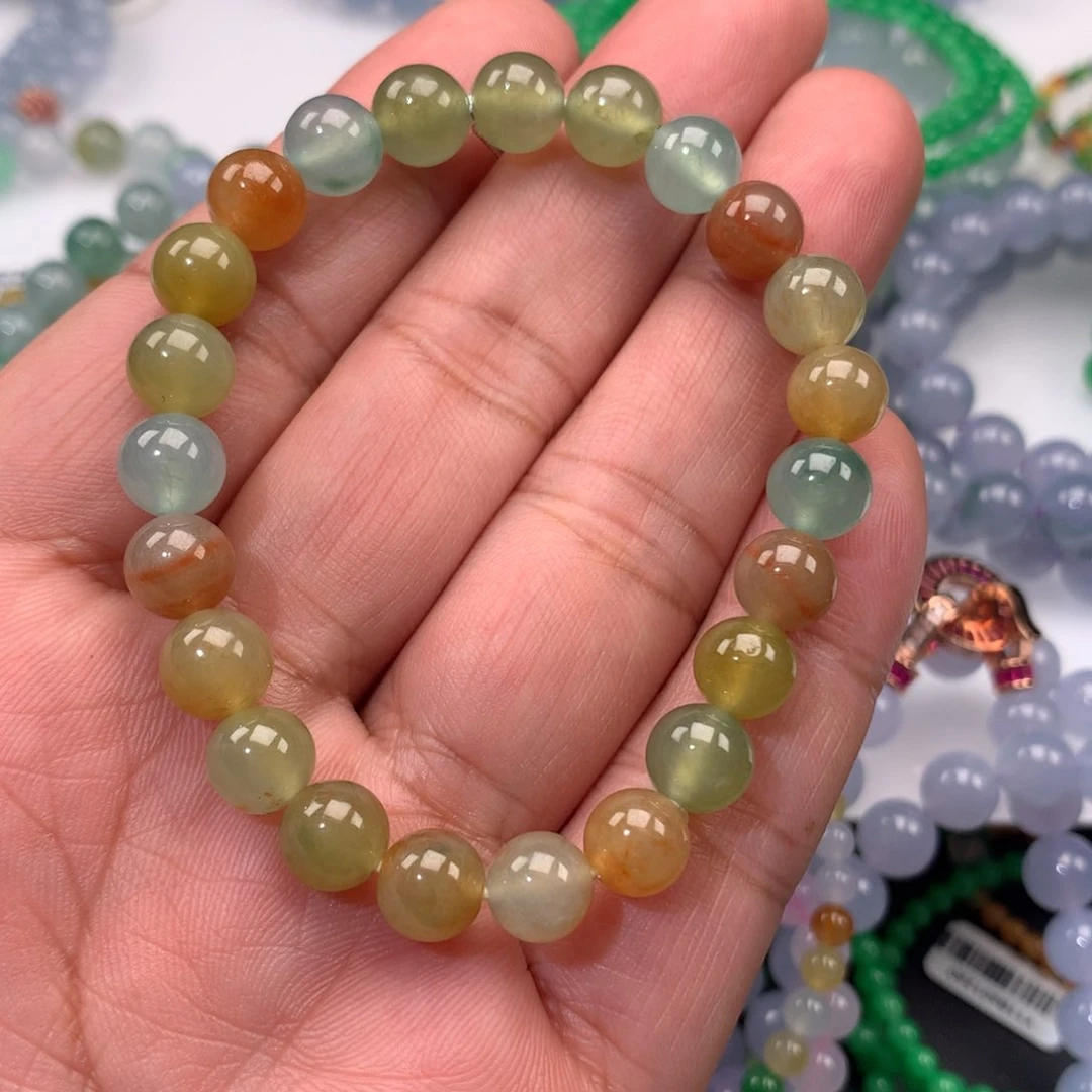 翡翠手链未镶嵌翡翠