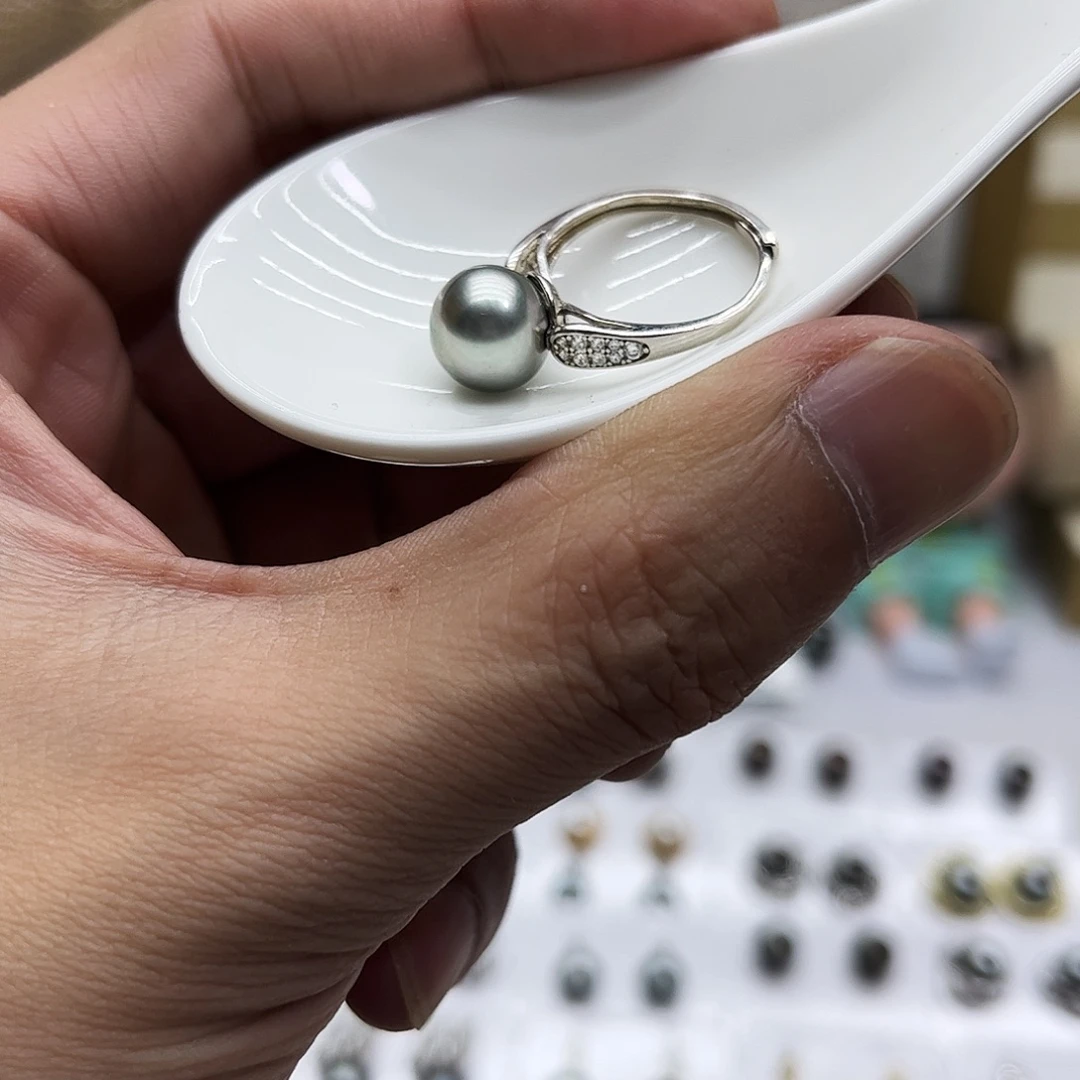 戒指未镶嵌海水珍珠