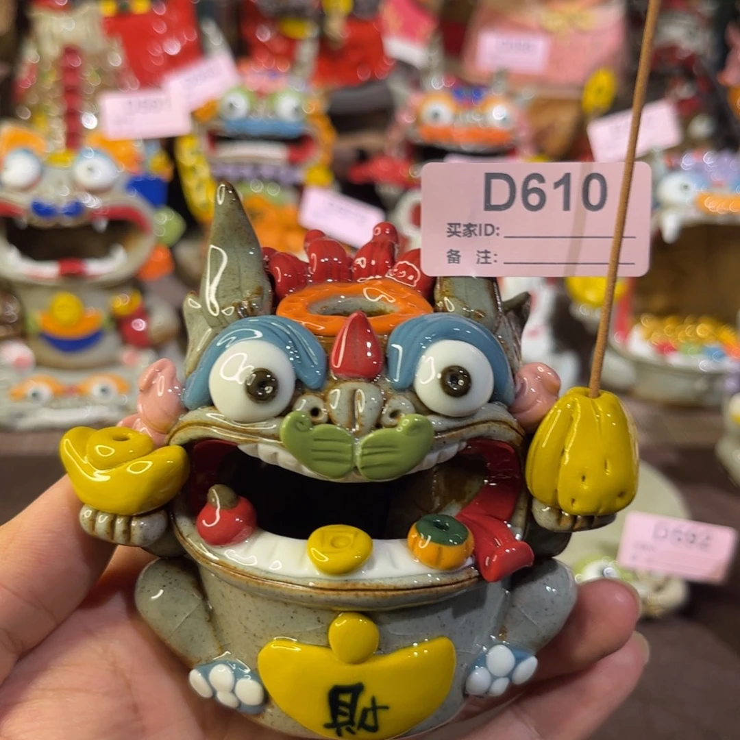 泥塑纯手工茶宠摆件
