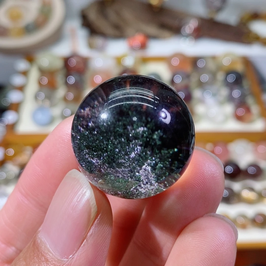 水晶单珠，未镶嵌