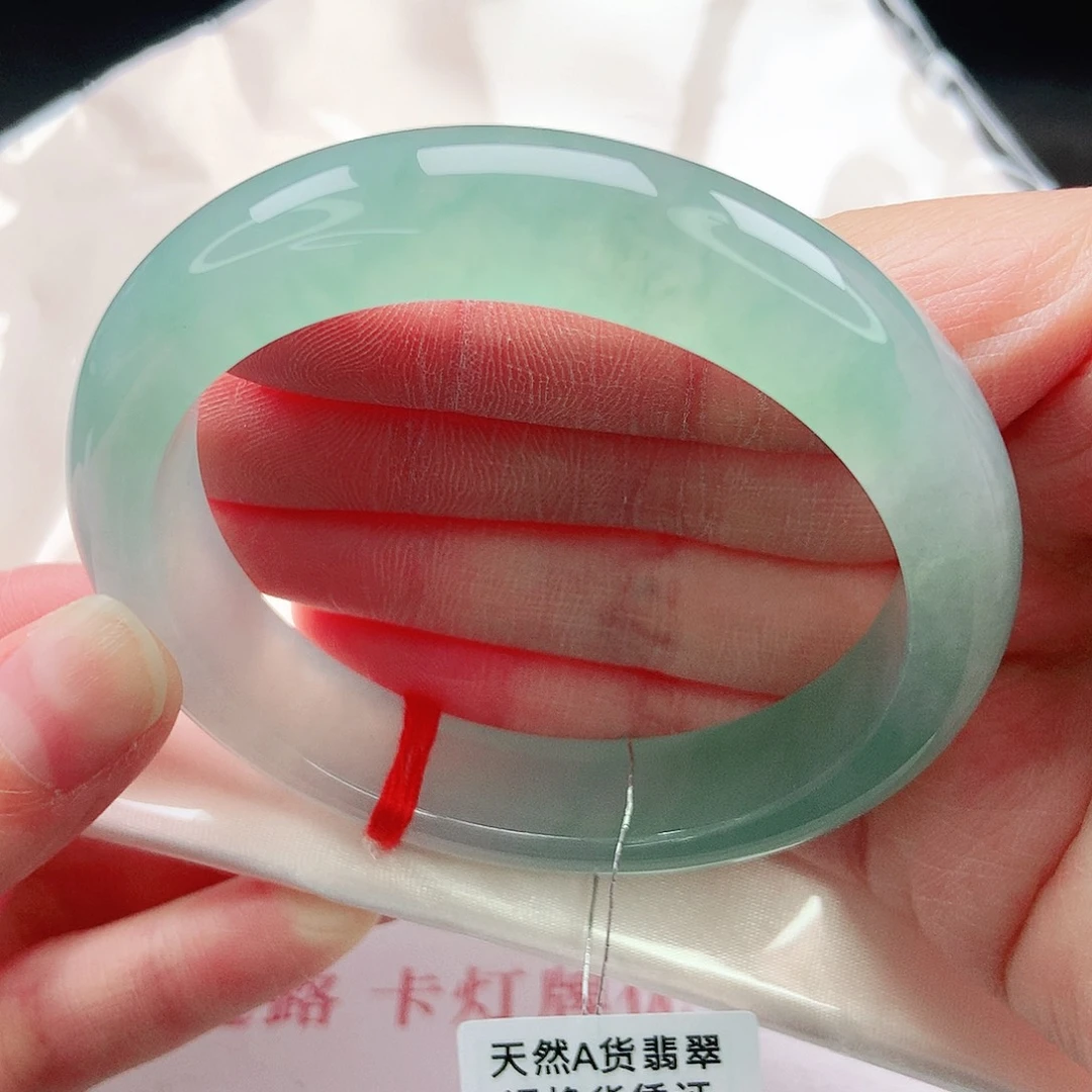 未镶嵌手镯翡翠54.5圈