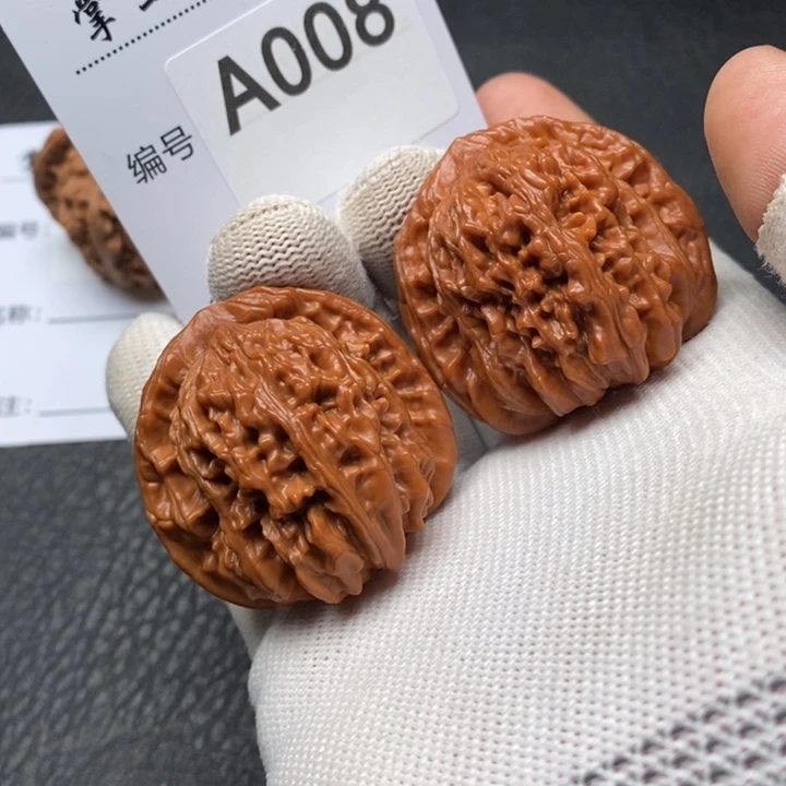 把件文玩核桃老款山地楼008