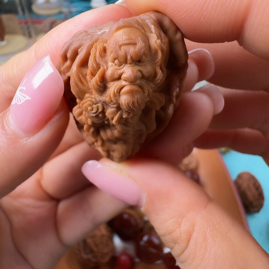 享***生橄榄核手串/手链核潮核雕手工制作