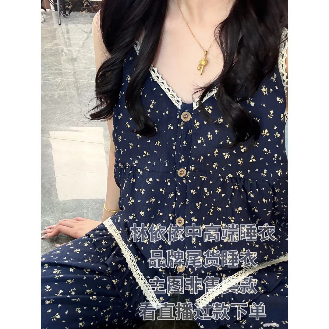 （一号链接短袖系列）林依依家居服短袖睡衣