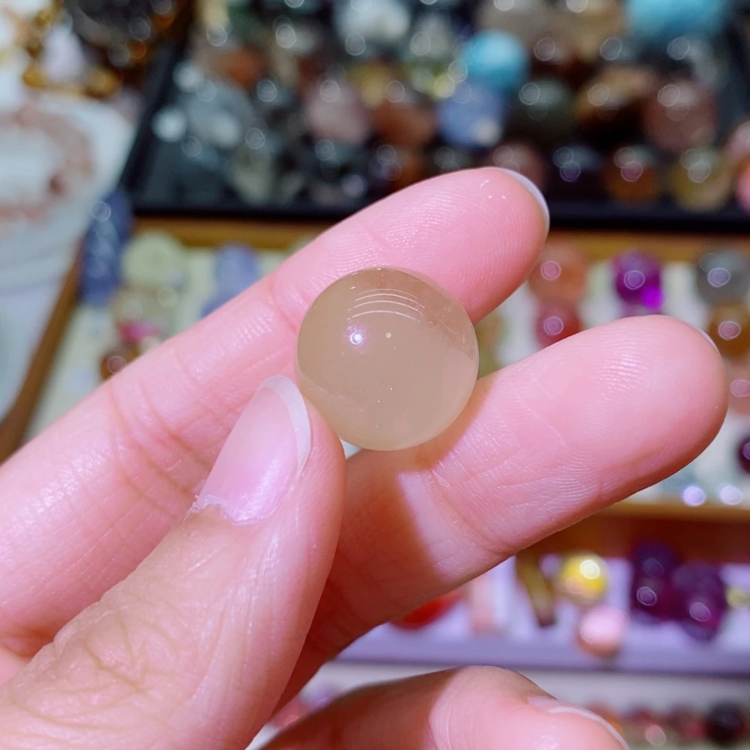 单珠，未镶嵌水晶