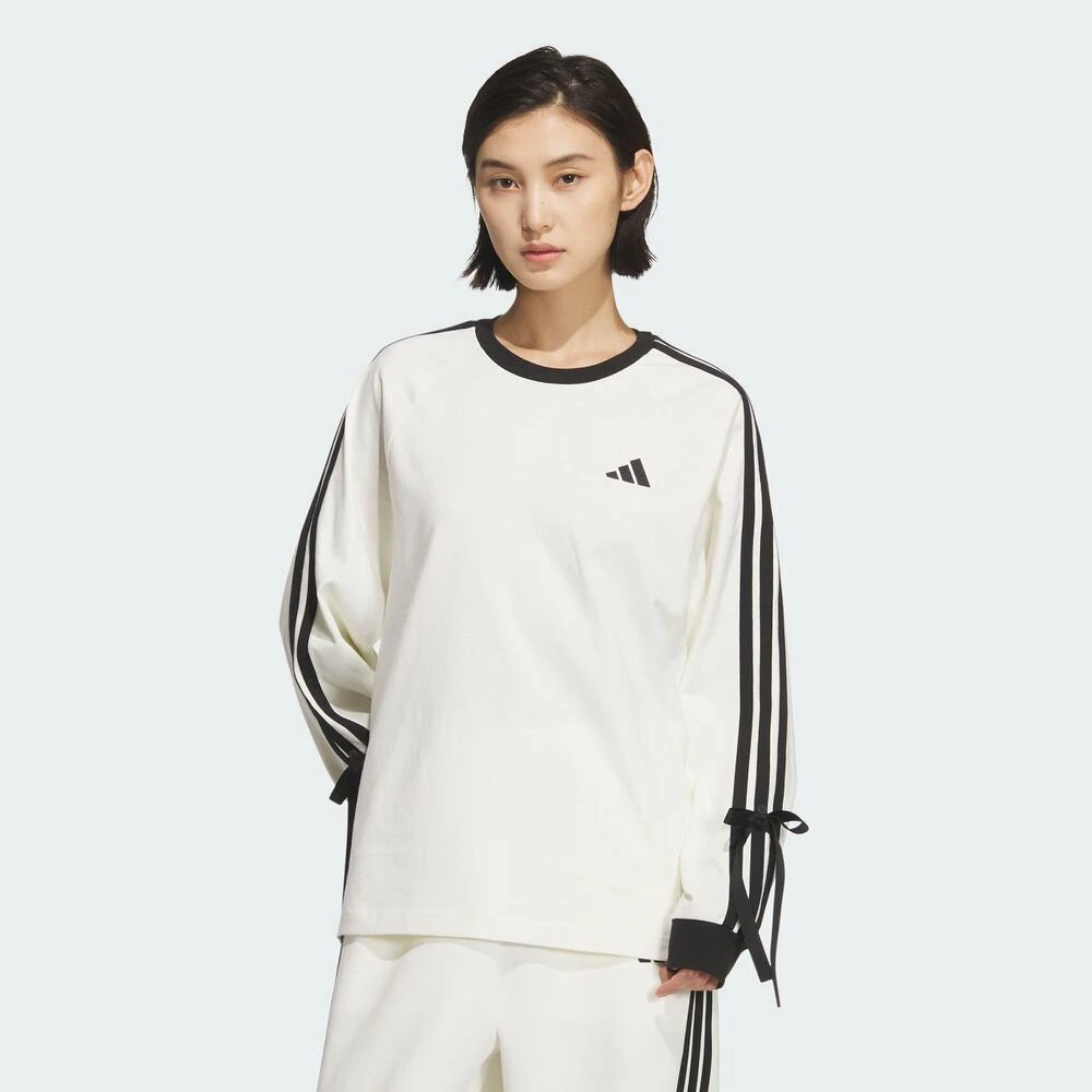 【滔搏联动】adidas/阿迪达斯女子DANCE LS TEE2针织圆领长袖KG3859