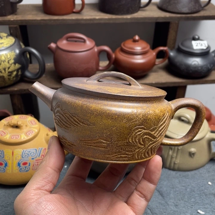 紫砂茶壶紫砂微瑕