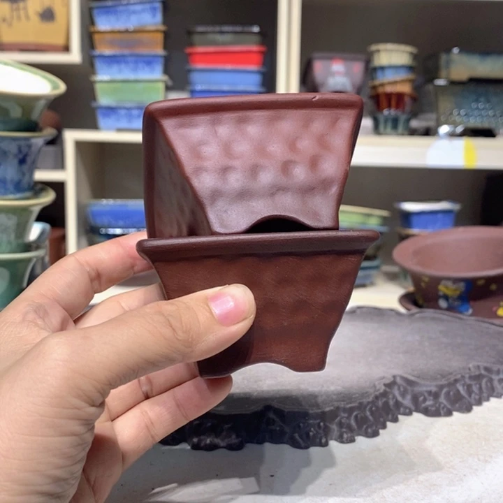 紫砂花盆瑕疵4-7。。。（2）