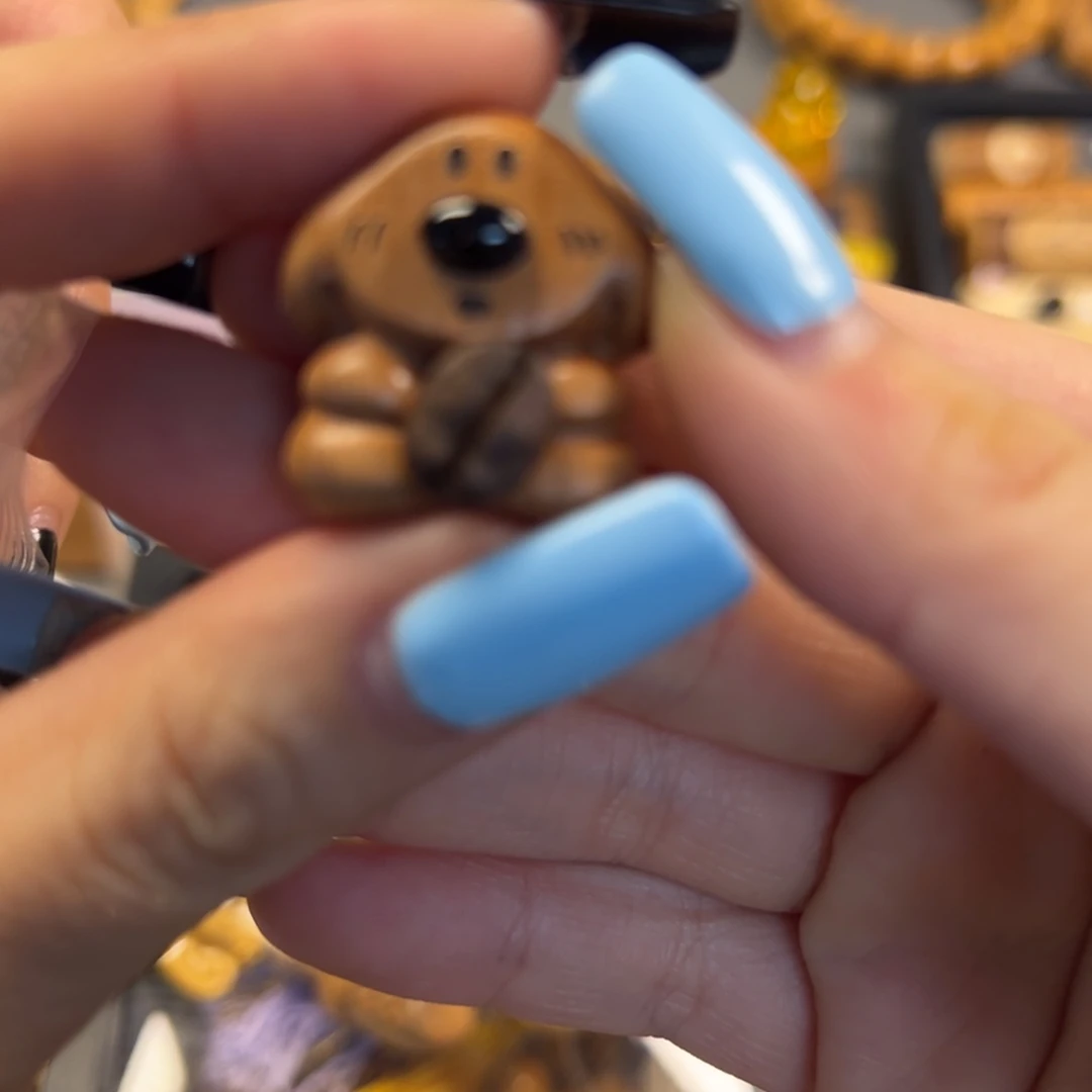 无事牌核桃小狗桃木