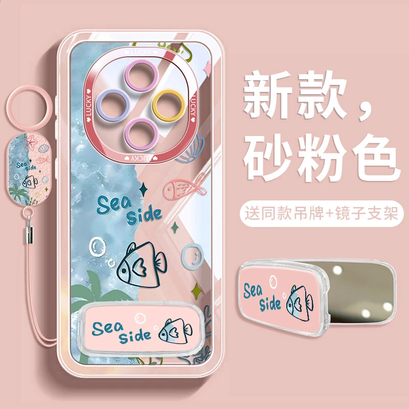 镂空熊适用于OPPOA6Pro手机壳GT网红ins卡通Max镜子支架A5活力版