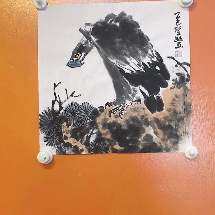 国画张圣敏先生纯手绘作品