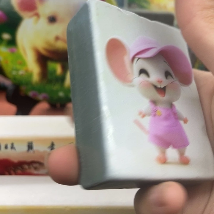 石材老鼠摆件真美啊