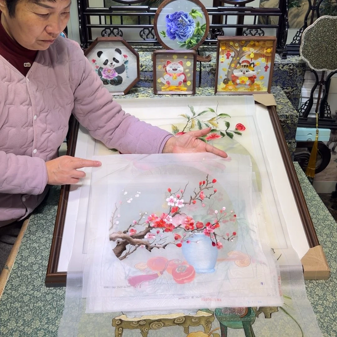 刺绣手工苏绣工艺