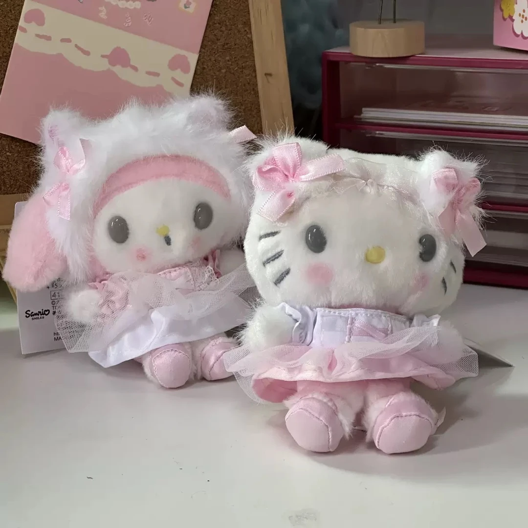 HelloKitty白猫芭蕾kitty玩偶包挂件