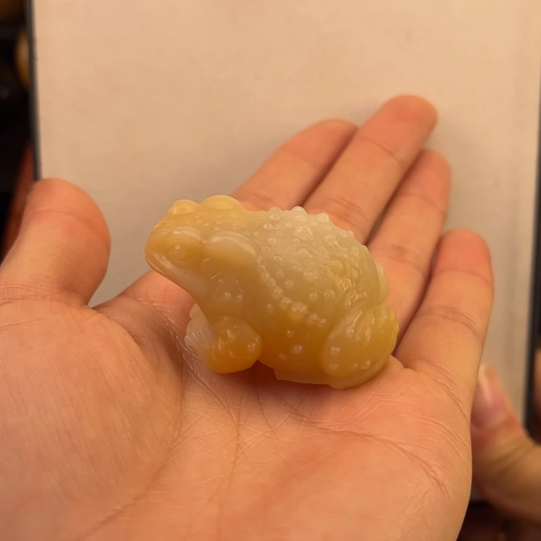 石英质玉黄蜡石吊坠未镶嵌程