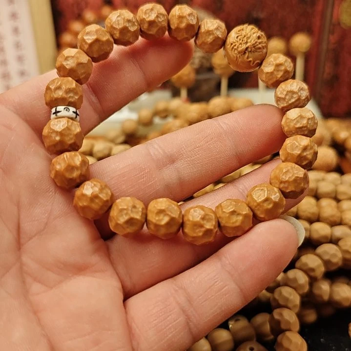 猴头核桃手串龙珠无相