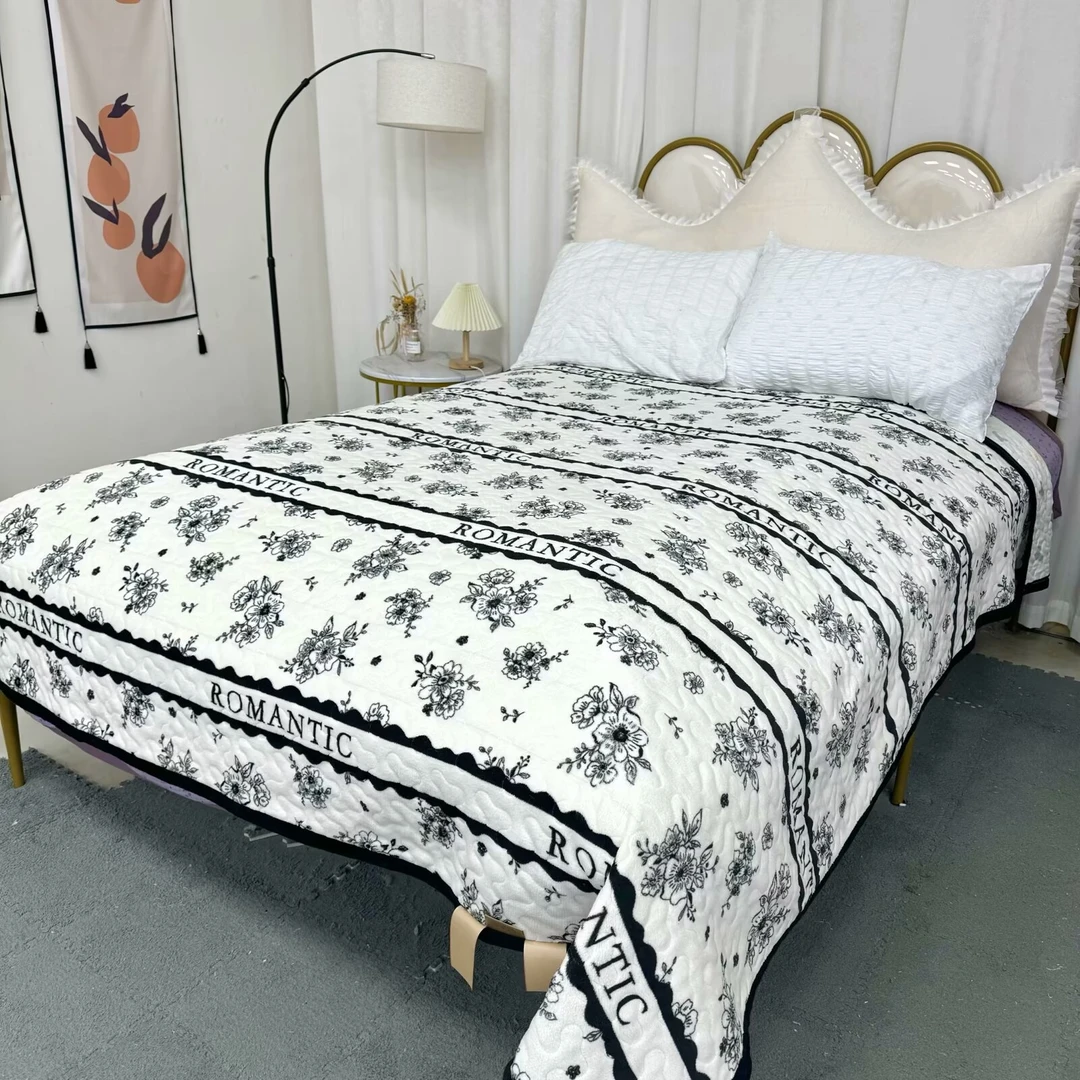 【梵心】200*230宝宝绒秋冬加厚亲肤床盖