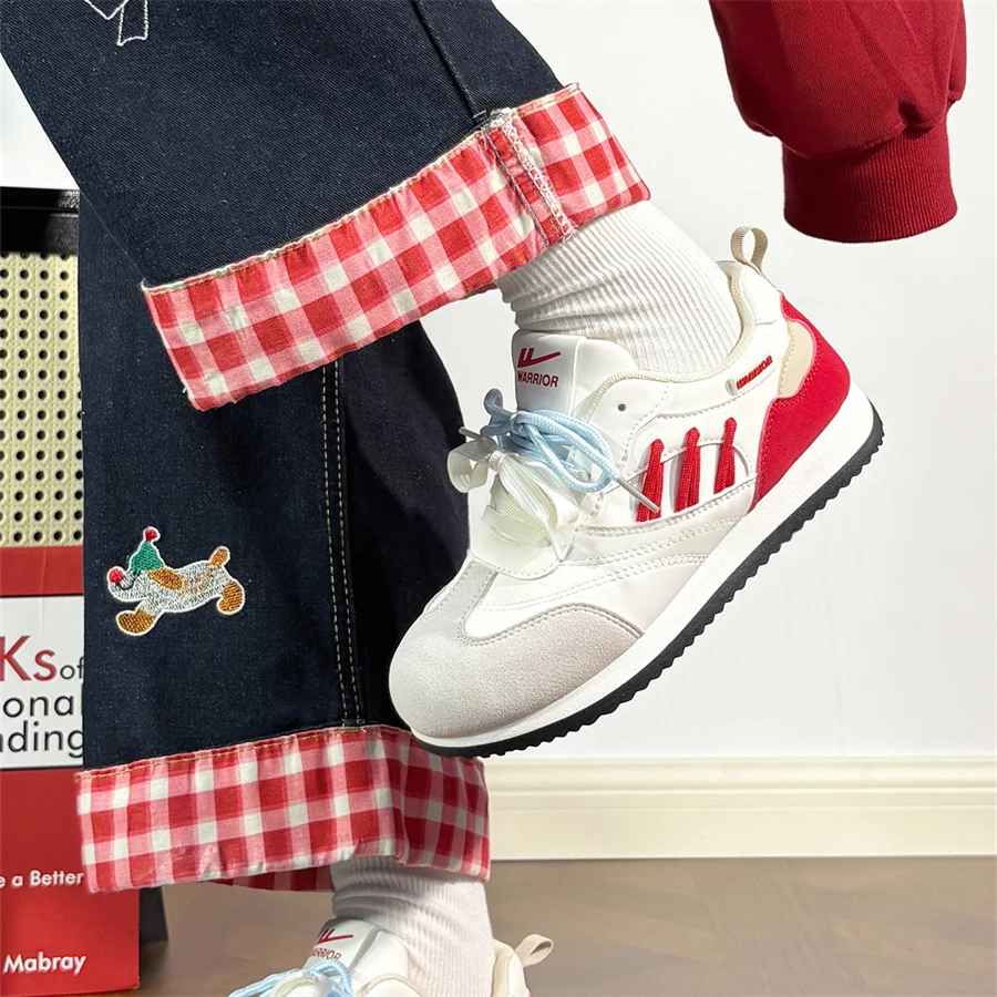 回力大头可爱德训鞋爆款新款百搭轻便运动小白鞋厚底休闲板鞋女鞋